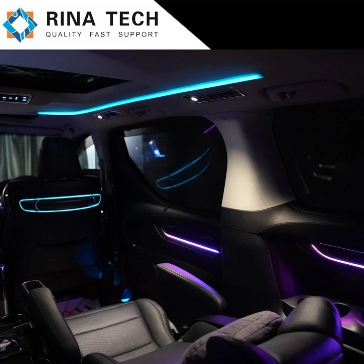 Light Guiding Panel For Vehicle Interior Lighting