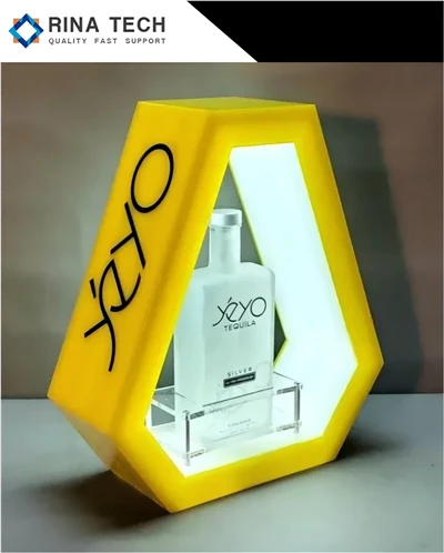 Durable LED Lighting Display Rack For Merchandise Exhibits