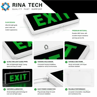High Brightness Emergency Exit Floor Guide Light Board